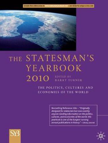 The Statesman's Yearbook 2010: The Politics, Cultures and Economies of the World