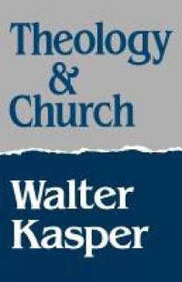 Cover image for Theology and Church