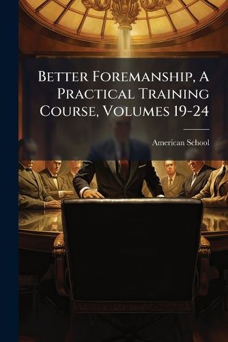 Cover image for Better Foremanship, a Practical Training Course, Volumes 19-24