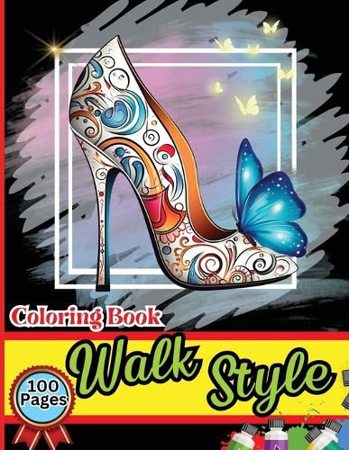 Cover image for Walk Style Coloring Book