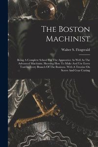 Cover image for The Boston Machinist