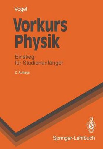 Cover image for Vorkurs Physik: Einstieg Fur Studienanfanger