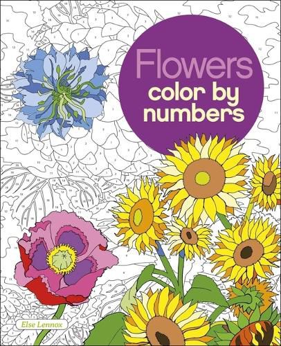 Cover image for Flowers Color by Numbers