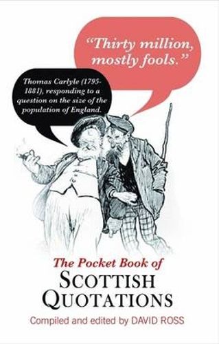 Cover image for The Pocket Book of Scottish Quotations