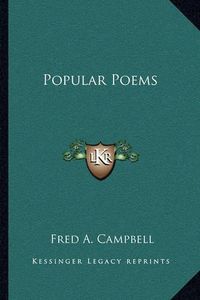 Cover image for Popular Poems