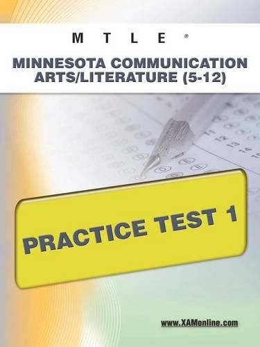 Cover image for Mtle Minnesota Communication Arts/Literature (5-12) Practice Test 1