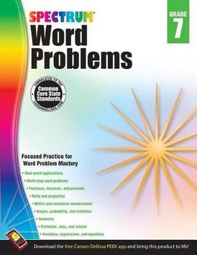 Cover image for Spectrum Word Problems, Grade 7