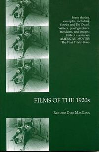 Cover image for Films of the 1920s