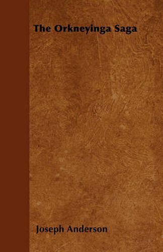 Cover image for The Orkneyinga Saga