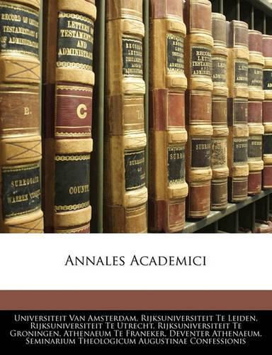 Cover image for Annales Academici