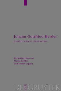Cover image for Johann Gottfried Herder: Aspekte seines Lebenswerks