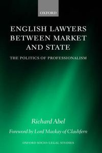 Cover image for English Lawyers between Market and State