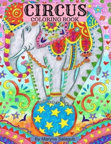 Cover image for Circus coloring book