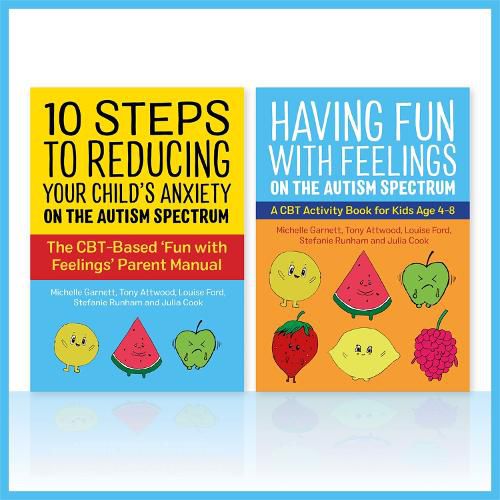 Cover image for Fun with Feelings on the Autism Spectrum (Parent Manual and Child CBT Activity Book Two Book set)