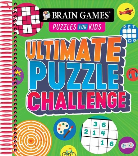 Cover image for Brain Games Puzzles for Kids - Ultimate Puzzle Challenge