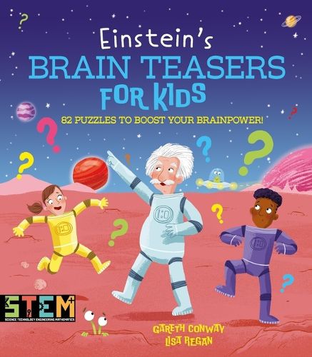 Cover image for Einstein's Brain Teasers for Kids