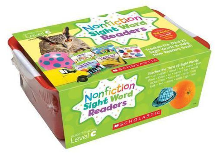 Nonfiction Sight Word Readers Guided Reading Level C (Classroom Set): Teaches the Third 25 Sight Words to Help New Readers Soar!