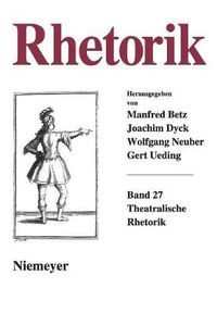 Cover image for Theatralische Rhetorik