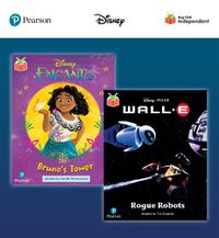 Cover image for Pearson Bug Club Disney Year 2 Pack C, including Turquoise and Gold book band readers; Encanto: Bruno's Tower, Wall-E: Rogue Robots