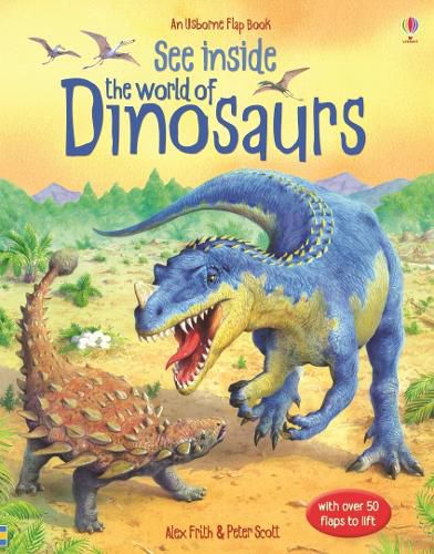 Cover image for See Inside the World of Dinosaurs