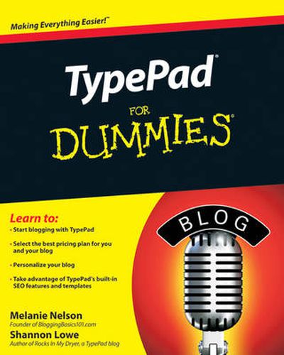 Cover image for TypePad For Dummies