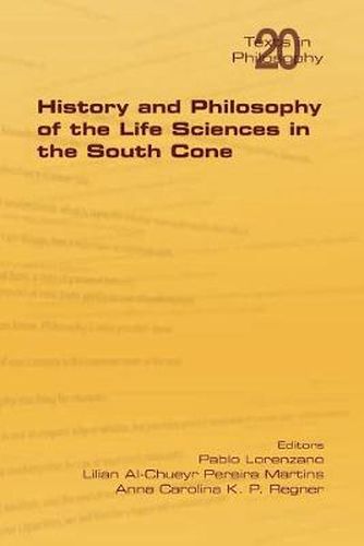 Cover image for History and Philosophy of Life Sciences in the South Cone