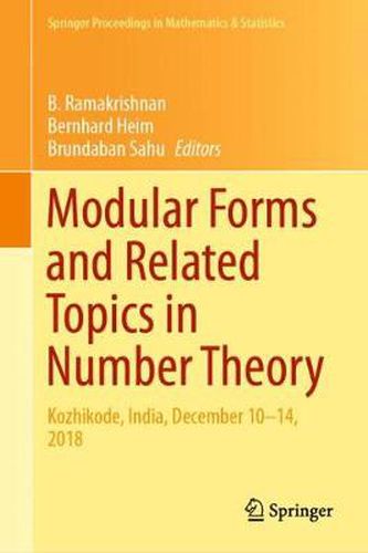 Cover image for Modular Forms and Related Topics in Number Theory: Kozhikode, India, December 10-14,  2018