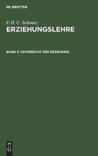 Cover image for Unterricht Der Erziehung