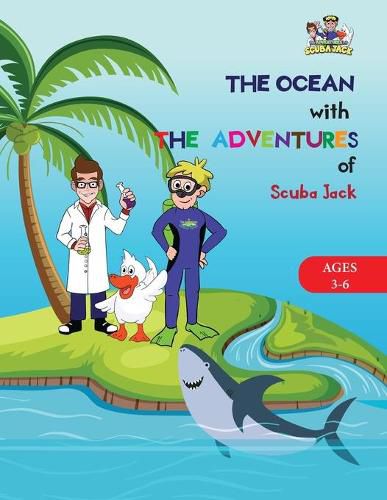 Cover image for The Ocean Activity Workbook For Kids 3-6 (2)