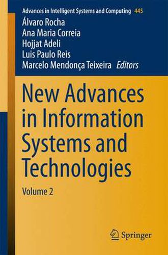 Cover image for New Advances in Information Systems and Technologies: Volume 2