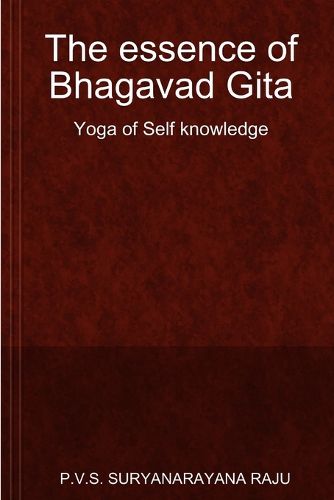 Cover image for The essence of Bhagavad Gita