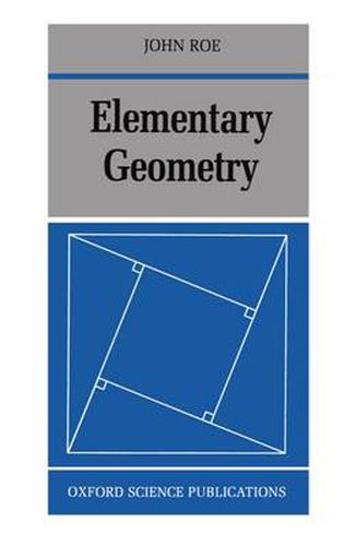 Cover image for Elementary Geometry