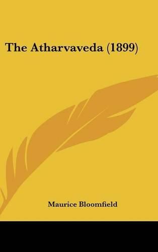 Cover image for The Atharvaveda (1899)