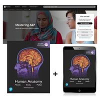 Cover image for Human Anatomy, Global Edition + Mastering A&P with eText