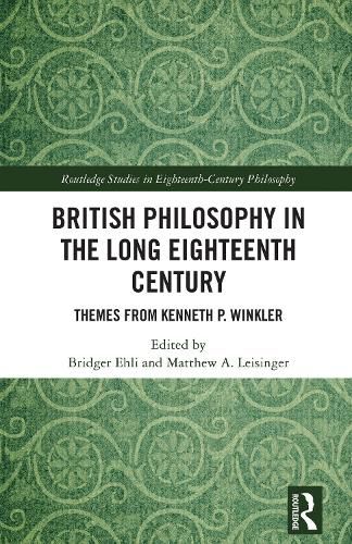 Cover image for British Philosophy in the Long Eighteenth Century