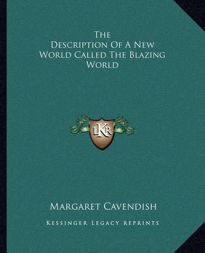 Cover image for The Description of a New World Called the Blazing World
