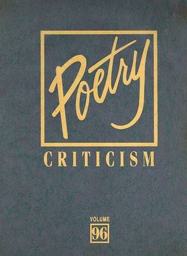 Cover image for Poetry Criticism