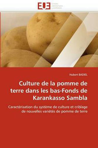 Cover image for Culture De La Pomme De Terre Dans Les Bas-Fonds De Karankasso Sambla