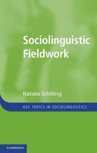 Cover image for Sociolinguistic Fieldwork