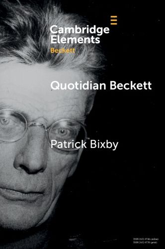 Cover image for Quotidian Beckett