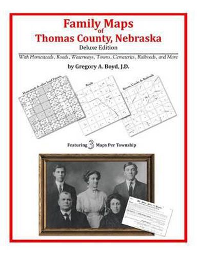 Cover image for Family Maps of Thomas County, Nebraska