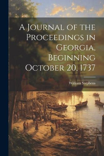 Cover image for A Journal of the Proceedings in Georgia, Beginning October 20, 1737
