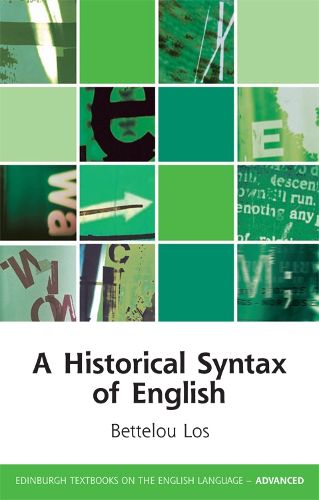 Cover image for A Historical Syntax of English