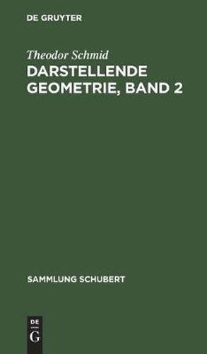 Cover image for Darstellende Geometrie, Band 2