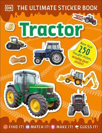 Cover image for Ultimate Sticker Book Tractor
