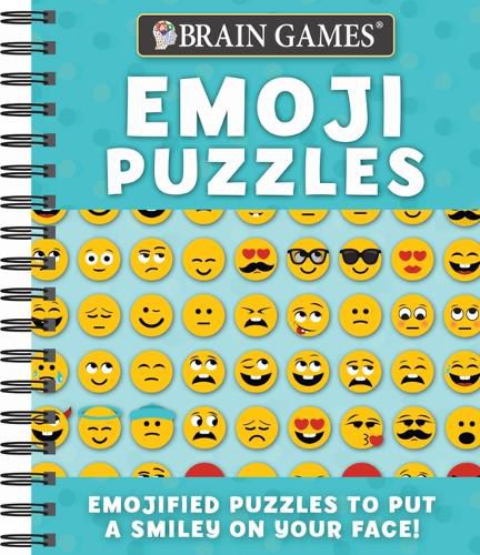 Cover image for Brain Games - Emoji Puzzles (for Adults and Teens)