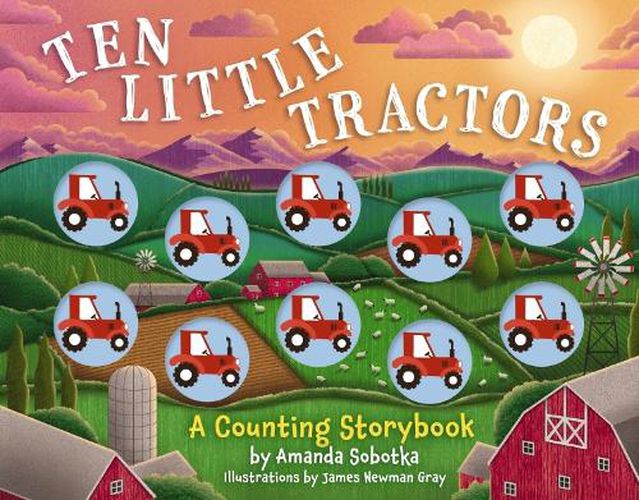 Cover image for Ten Little Tractors