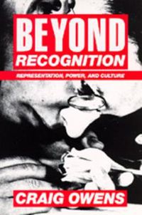 Cover image for Beyond Recognition: Representation, Power, and Culture