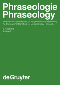 Cover image for Phraseologie / Phraseology. Volume 2