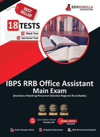 Cover image for IBPS RRB Office Assistant Main Book 2023 (English Edition) - 6 Full Length Mock Tests and 12 Previous Year Papers (2200 Solved Questions) with Free Access to Online Tests